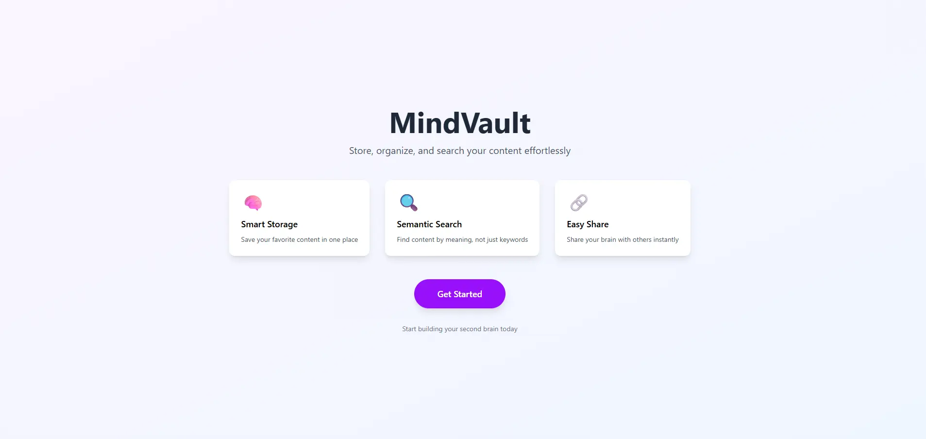 MindVault preview